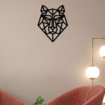 Tiger Face Metal Wall Art