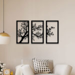Tree Without Leaf Metal Wall Art