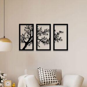 Tree Without Leaf Metal Wall Art