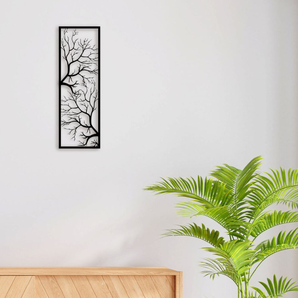 Two Elegant Tree Metal Wall Art5