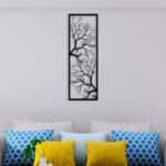 Two Elegant Tree Metal Wall Art6