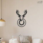 Ultimate Deer Head Metal Wall Art