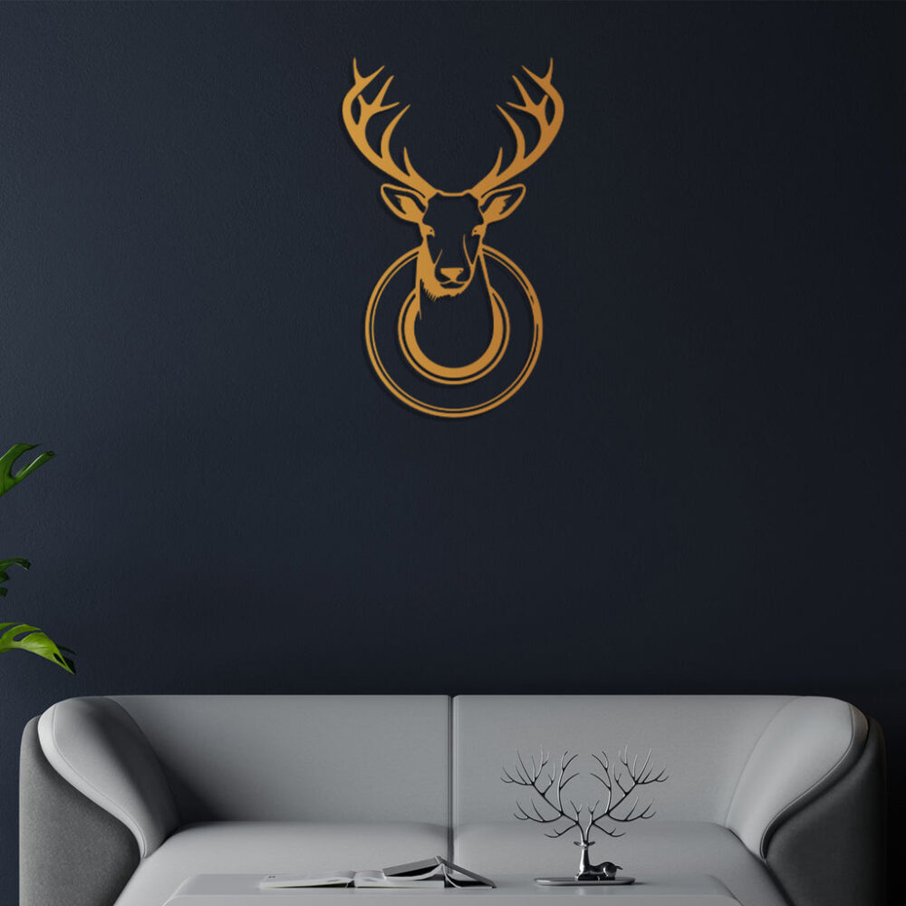 Ultimate Deer Head Metal Wall Art4