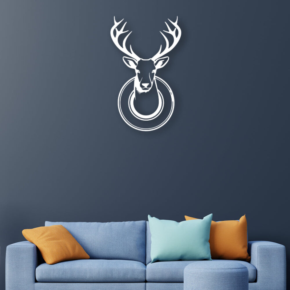 Ultimate Deer Head Metal Wall Art5
