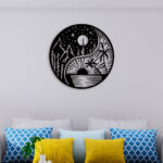 Ultimate Sun And Moon Metal Wall Art4