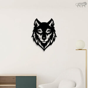 Ultimate Wolves Look Metal Wall Art3