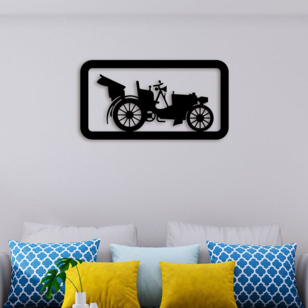 Vintage Car Metal Wall Art