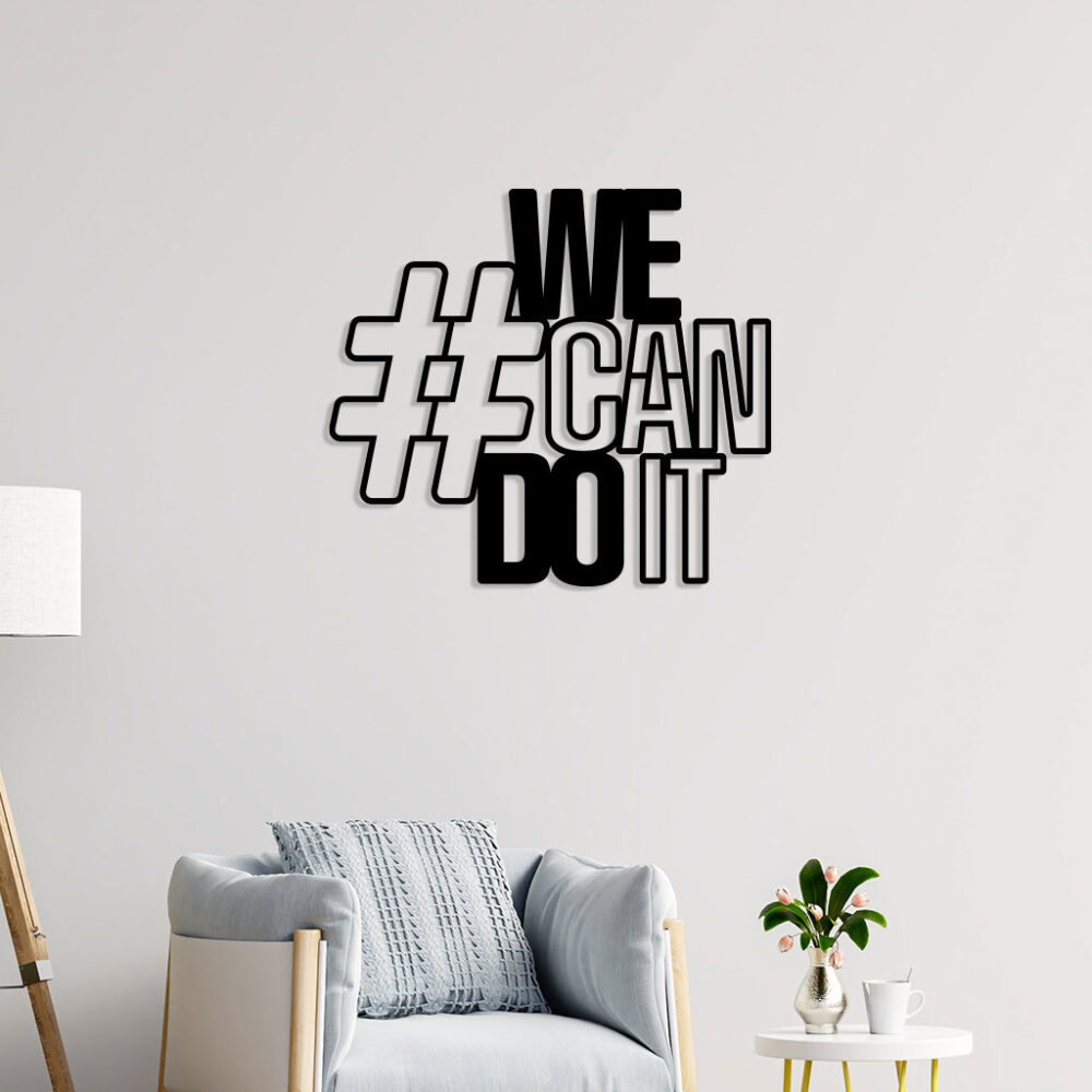 We Can Do It Metal Wall Art2
