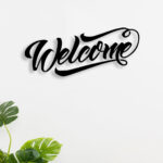 Welcome Metal Wall Art1