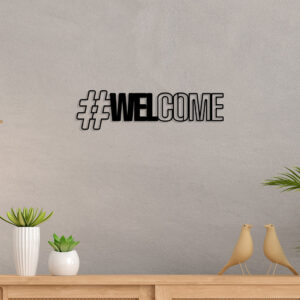 Welcome Metal Wall Art4