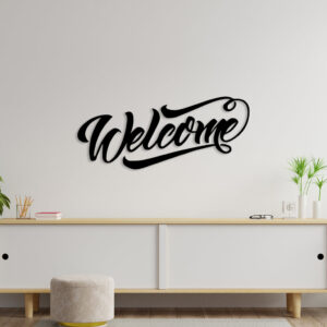 Welcome Metal Wall Art4