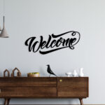 Welcome Metal Wall Art5