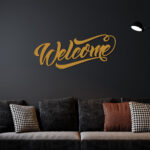 Welcome Metal Wall Art6