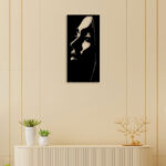 Woman Face Metal Wall Art2