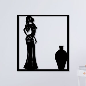 African Women Metal Wall Art1