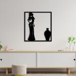 African Women Metal Wall Art2