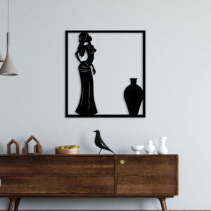 African Women Metal Wall Art3