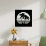 Beach Look Metal Wall Art 4