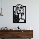 Beautiful Women Metal Wall Art4