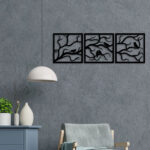 Bird On Tree Metal Wall Art4