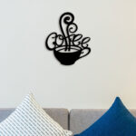 Coffee Mug Metal Wall Art