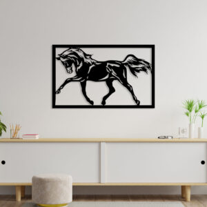 Dancing Horse Metal Wall Art4