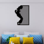 Dancing Step Metal Wall Art4