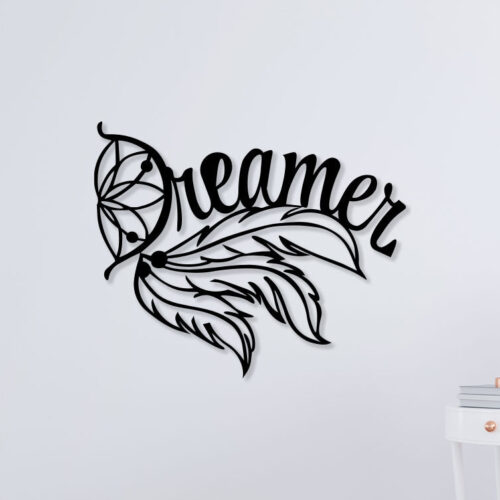 Dreamer Metal Wall Art1