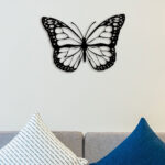 Elegant Butterfly Metal Wall Art3