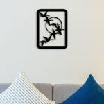 Flying Swan Metal Wall Art2