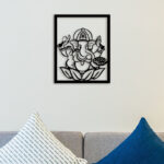 Ganesha Lord Metal Wall Art