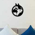 German Shepherd Metal Wall Art