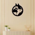 German Shepherd Metal Wall Art2