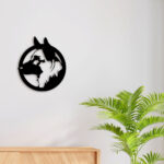 German Shepherd Metal Wall Art3