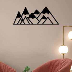 Ice Mountain Metal Wall Art5