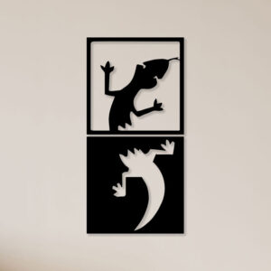 Lizard Metal Wall Art1