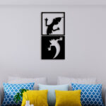 Lizard Metal Wall Art4