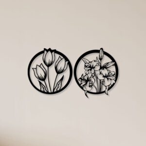 Lotus Metal Wall Art1