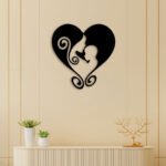 Loving Child Metal Wall Art