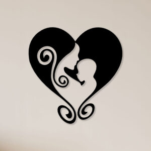 Loving Child Metal Wall Art1