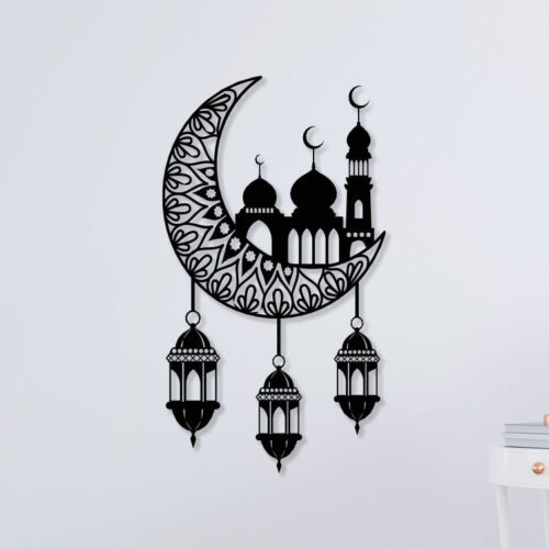 Mosque Metal Wall Art1