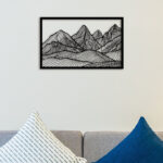 Mountain Scenery Metal Wall Art