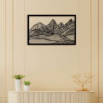 Mountain Scenery Metal Wall Art2