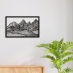 Mountain Scenery Metal Wall Art3