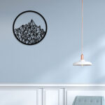 Mountain Wire Metal Wall Art2