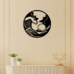 Ocean Wave Metal Wall Art