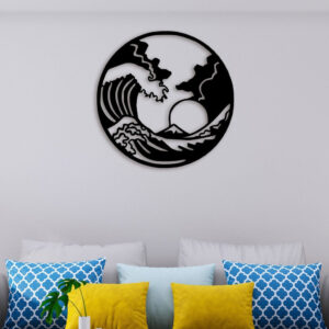 Ocean Wave Metal Wall Art4