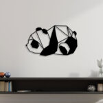 Panda Metal Wall Art