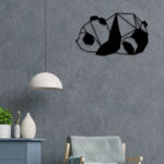 Panda Metal Wall Art6