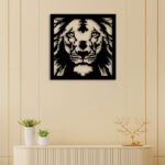 Peaceful Lion Metal Wall Art